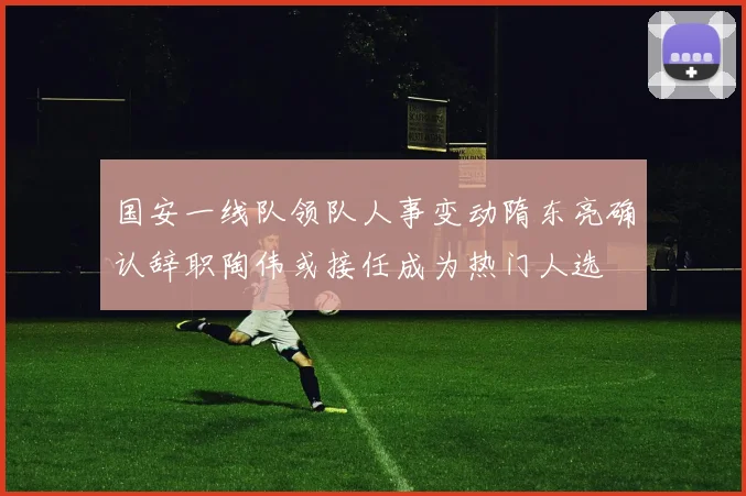 国安一线队领队人事变动隋东亮确认辞职陶伟或接任成为热门人选